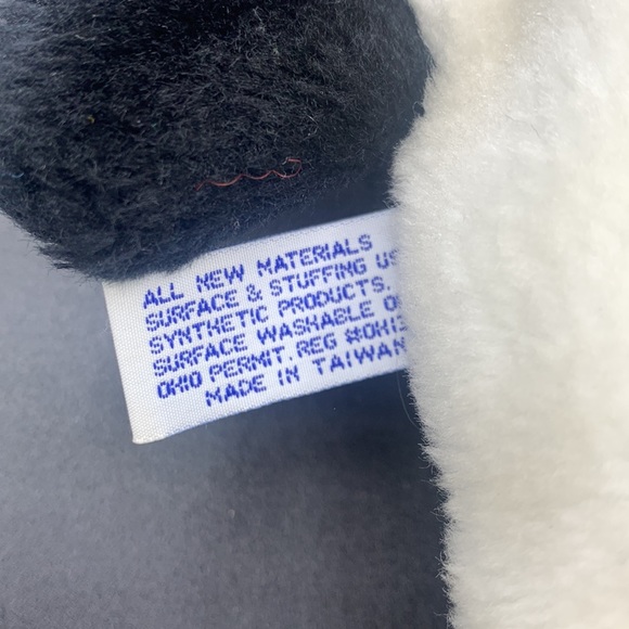 Vintage Sea World Plush Whale Shamu Hand Puppet 8" Orca Squeaker Mouth - Picture 6 of 6